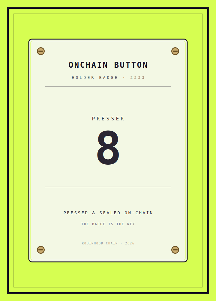 ONCHAIN BUTTON #8